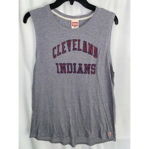 Homage Cleveland Indians Baseball Tank Top Womens XL